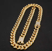 Iced Out Cuban Chain & Bracelet Set - The Gold Kingz