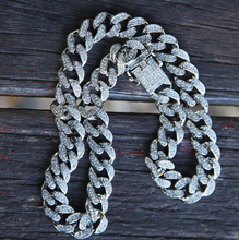 Iced Out Cuban Chain & Bracelet Set - The Gold Kingz