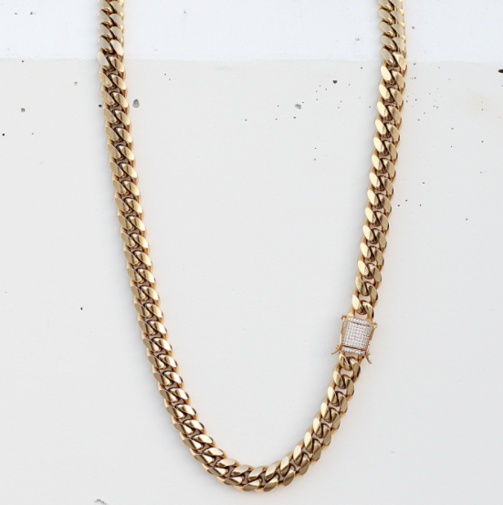 14mm Cuban Chain - The Gold Kingz