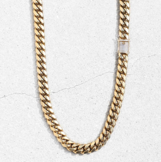 10mm Cuban Chain - The Gold Kingz
