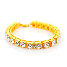 8mm Gold Tennis Bracelet - The Gold Kingz