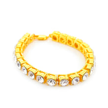 8mm Gold Tennis Bracelet - The Gold Kingz