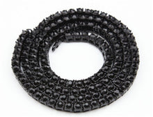 Black Gold Round Cut Tennis Chain - The Gold Kingz