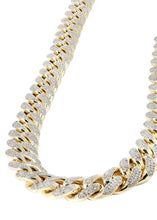 30"  Iced Out Cuban Link - The Gold Kingz